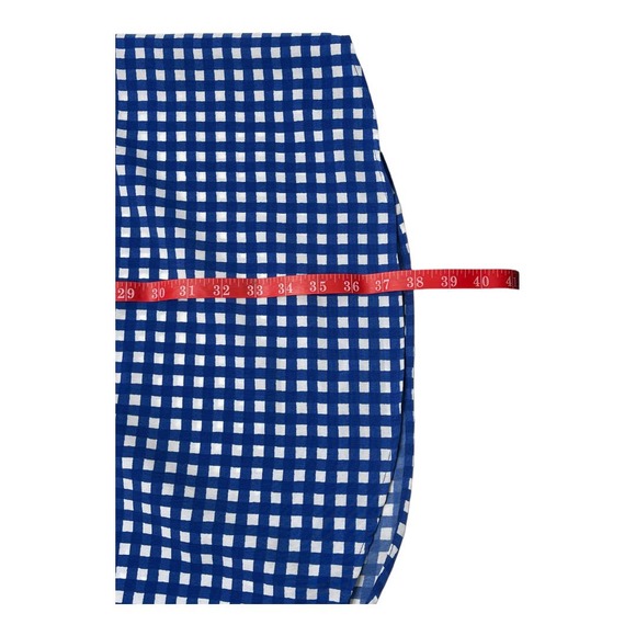 The Limited  Women's Blue Gingham Sleeveless  Shirt Dress Sz XS - Picture 7 of 10